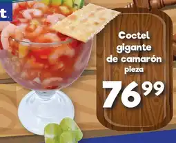 S-Mart Coctel gigante de camarón pieza oferta