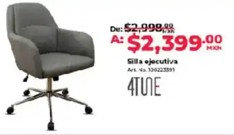 Office Depot Silla ejecutiva oferta