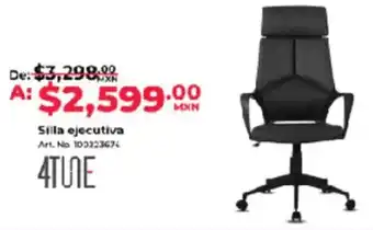 Office Depot Silla ejecutiva oferta