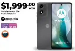 Office Depot Celular Moto E14 oferta