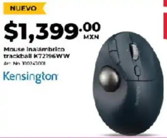 Office Depot Kensington mouse inalámbrico trackball oferta