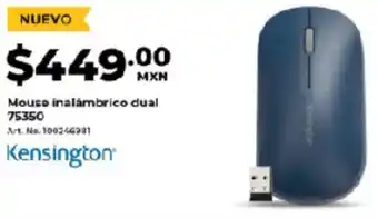 Office Depot Kensington mouse inalámbrico dual oferta