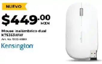 Office Depot Kensington mouse inalámbrico dual oferta