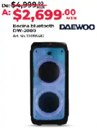 Office Depot Daewoo bocina bluetooth DW-2000 oferta