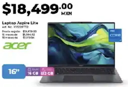 Office Depot Acer laptop aspire lite oferta