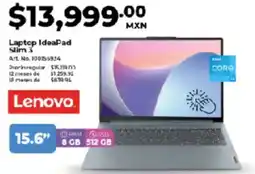 Office Depot Lenovo laptop ideapad slim 3 oferta