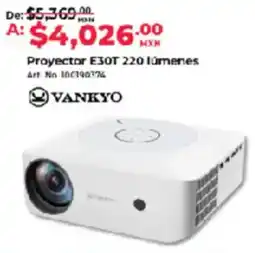 Office Depot Proyector E30T 220 lúmenes oferta