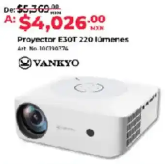 Office Depot Proyector E30T 220 lúmenes oferta