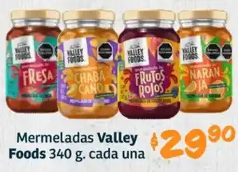 Soriana Híper Valley foods mermeladas oferta