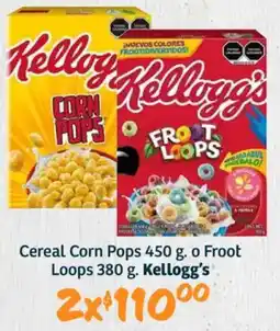 Soriana Híper Kellogg's cereal corn pops oferta