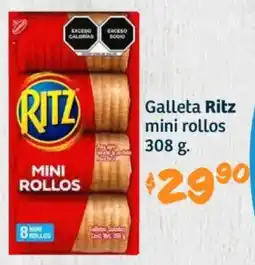 Soriana Híper Ritz galleta mini rollos oferta