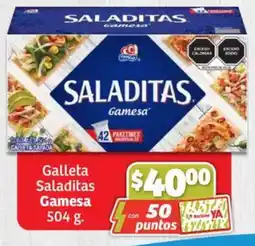 Soriana Híper Gamesa galleta saladitas oferta