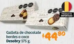 Soriana Híper Desobry galleta de chocolate bordes o coco oferta