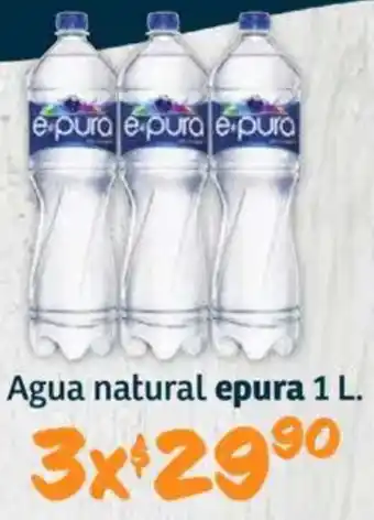 Soriana Híper Epura agua natural oferta