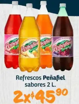 Soriana Híper Peñafiel refrescos sabores oferta