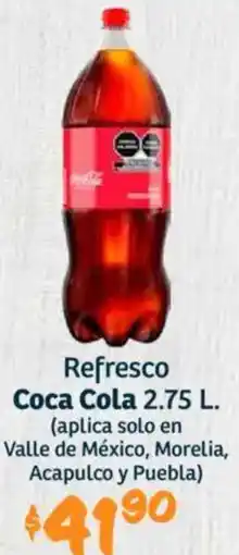 Soriana Híper Coca cola refresco oferta