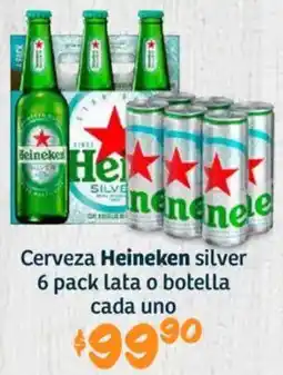 Soriana Híper Heineken cerveza silver oferta