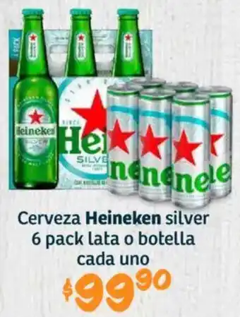 Soriana Híper Heineken cerveza silver oferta