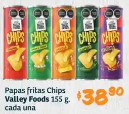 Soriana Híper Valley foods papas fritas chips oferta