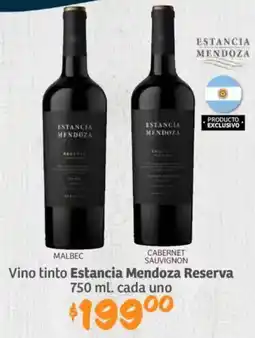 Soriana Híper Estancia mendoza reserva vino tinto oferta