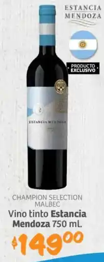 Soriana Híper Estancia mendoza vino tinto oferta