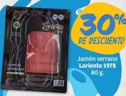 Soriana Híper Loriente 1978 jamón serrano oferta