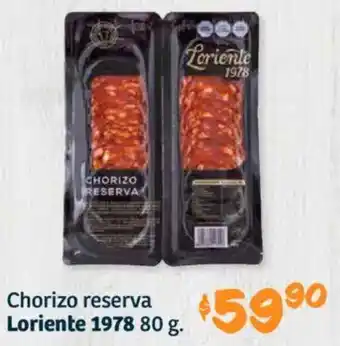 Soriana Híper Loriente 1978 chorizo reserva oferta