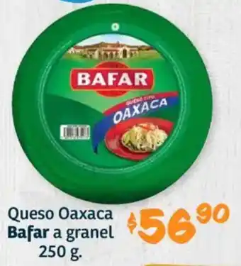 Soriana Híper Bafar queso oaxaca a granel oferta