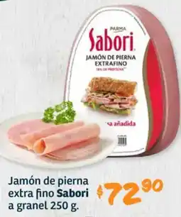 Soriana Híper Sabori jamón de pierna extra fino a granel oferta