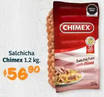 Soriana Híper Chimex salchicha oferta