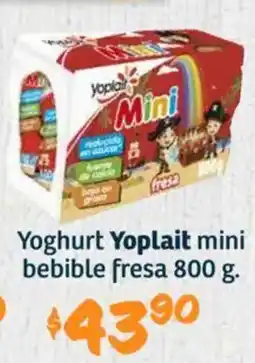 Soriana Híper Yoplait yoghurt mini bebible fresa oferta