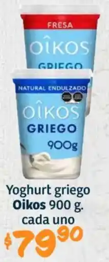 Soriana Híper Oikos yoghurt griego oferta