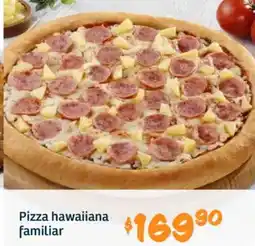 Soriana Híper Pizza hawaiiana familiar oferta