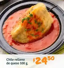 Soriana Híper Chile relleno de queso oferta