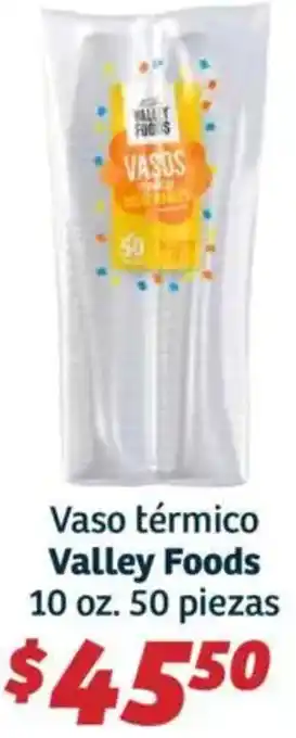 Soriana Híper Valley foods vaso térmico oferta