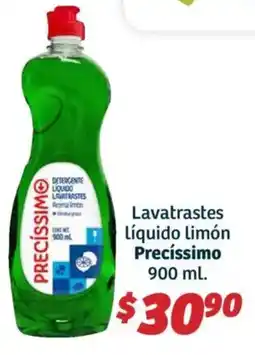 Soriana Híper Precíssimo lavatrastes líquido limón oferta