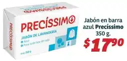 Soriana Híper Precíssimo jabón en barra azul oferta