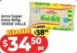 HEB Verde valle arroz súper extra oferta