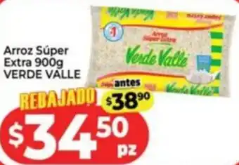 HEB Verde valle arroz súper extra oferta