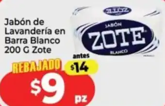 HEB Zote jabón de lavandería en barra blanco oferta