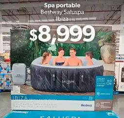 Sam's Club Spa portable bestway saluspa ibiza oferta