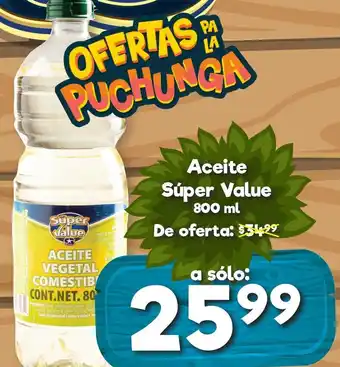 S-Mart Aceite súper value oferta