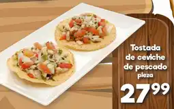 S-Mart Tostada de ceviche de pescado pieza oferta