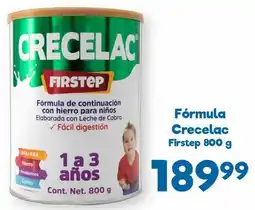 S-Mart Fórmula crecelac firstep oferta