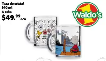 Waldos Taza de cristal oferta