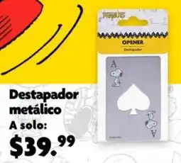 Waldos Destapador metálico oferta