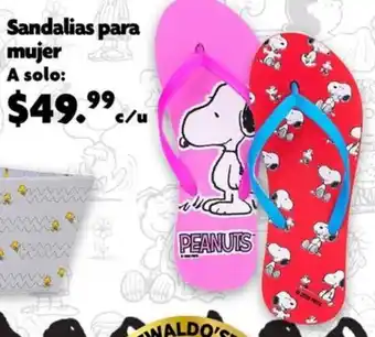 Waldos Sandalias para mujer oferta