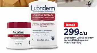 Walmart Lubriderm - clinical therapy oferta