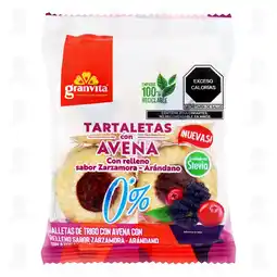 Farmacias Guadalajara Galletas Tartaletas con Avena y Zarzamora-Arándano, 120 gr oferta