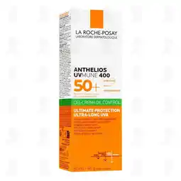Farmacias Guadalajara La Roche Posay Protector Solar Anthelios UVMune 400 FPS 50+ Gel Crema, 50 ml oferta